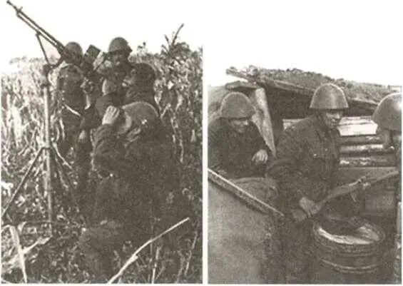 Словаки во время боевых действий на территории СССР На фотографии слева с - фото 29