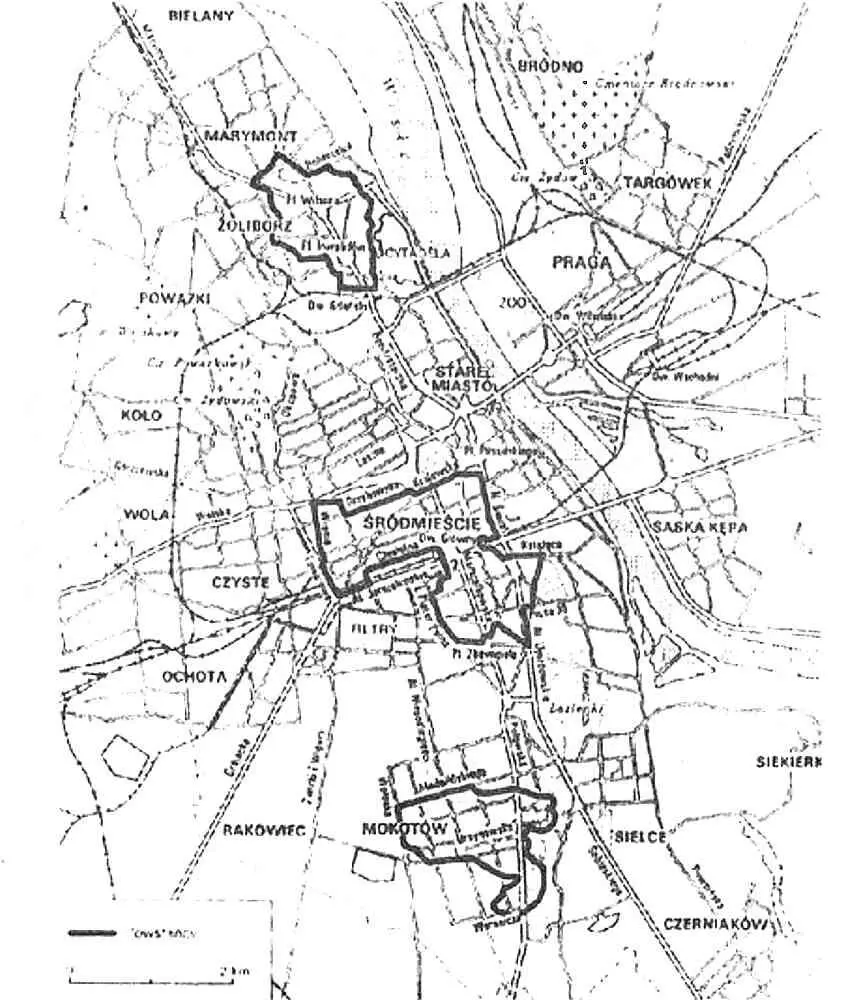 Ситуация в городе к 26 сентября 1944 года Оставалось лишь три отделённых друг - фото 73