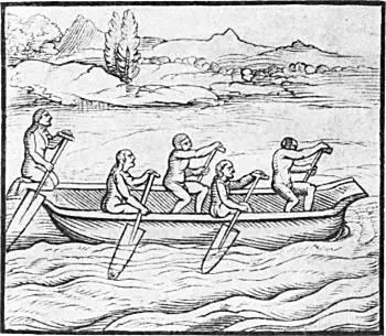 Бразильцы на лодках Гравюра 1563 года Однажды командиру доложили что исчез - фото 32