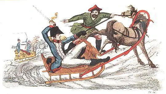 Бегство Наполеона Карикатура И А Иванова Особенно большой интерес - фото 187