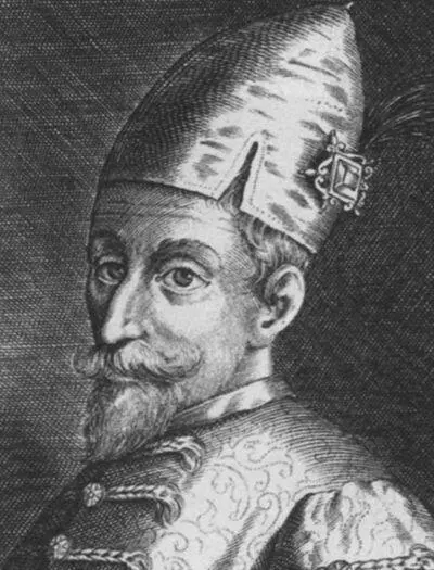 Царь Фёдор Иоаннович Гравюра конца XVI начала XVII в Охотничий домик - фото 49