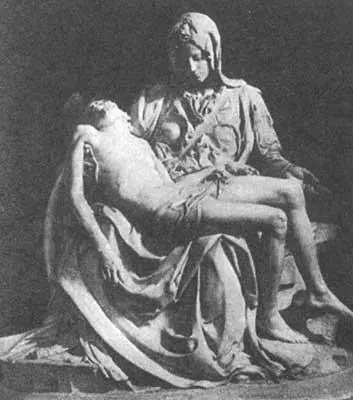 Пьета Скульптор Микеланджело 1499 г Собор Святого Петра Рим Снятие с - фото 45