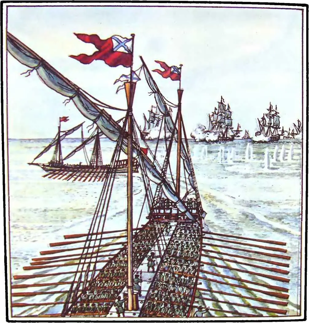 аступило утро июля 1714 года двадцать шестого дня Было оно туманным - фото 68