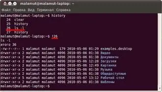 Рис 1410 Работа с историей команд А повторить предыдущую набранную команду - фото 133