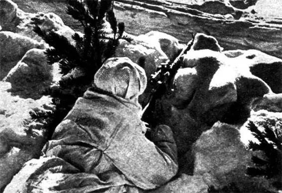 На зимней огневой позиции Снайперы лежали не дыша Больше всего они боялись - фото 226