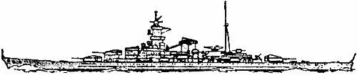 Германский линейный крейсер Gneisenau Германский тяжелый крейсер Admiral - фото 49