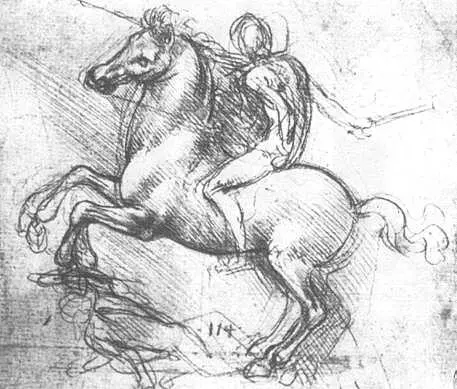 Леонардо да Винчи Эскиз памятника Франческо Сфорца ГЛАВА 4 Метод Стендаля - фото 25