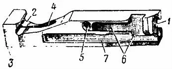 Рис 26Остов затвора 1 вырез 2 скошенный вырез 3 боевая грань 4 - фото 28