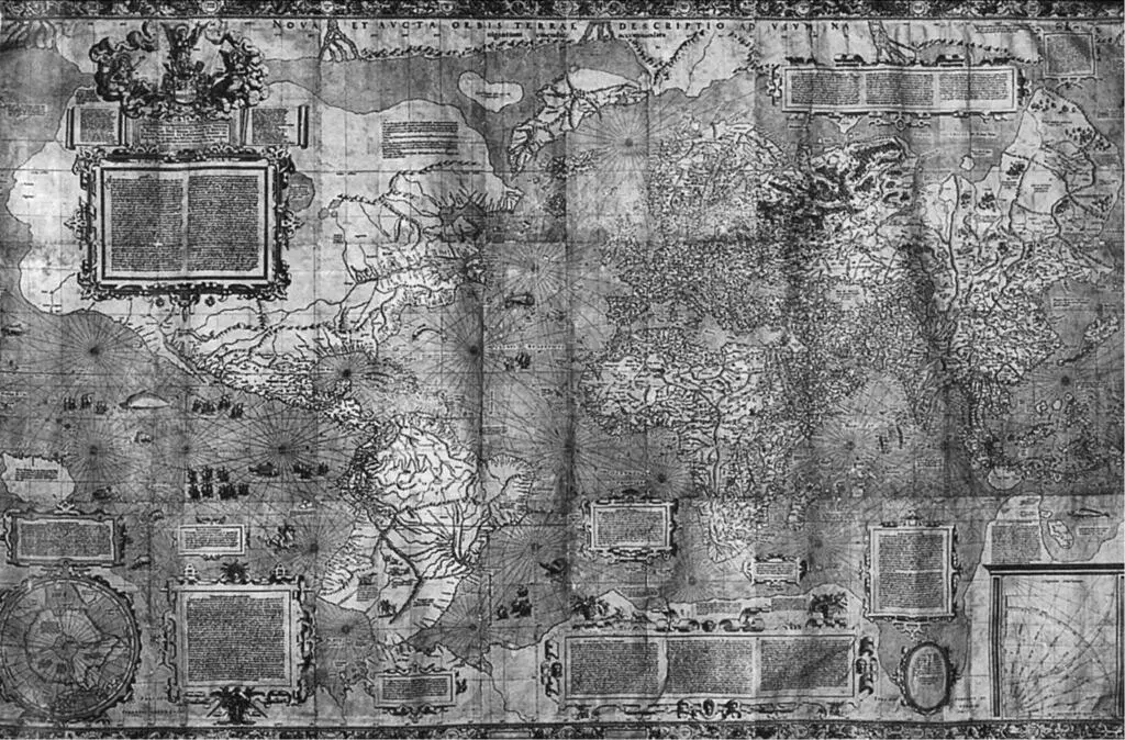 Карта мира Герарда Меркатора 1569 года одна из самых знаменитых карт в истории - фото 11