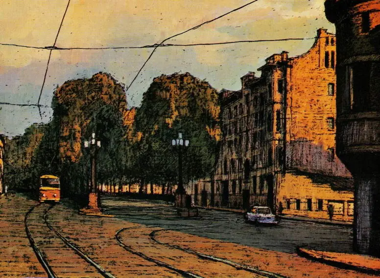31 Яузский бульвар Романский замок Внешний проезд Яузского бульвара - фото 30