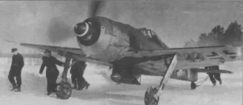 FW 190 на советскогерманском фронте Трофейный штурмовик FW 190F8 в НИИ ВВС - фото 103