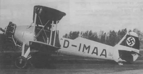 Не 50а в учебном варианте Heinkel Не 50Не 66 Хейнкель Не 50Не 66 - фото 116