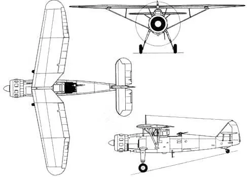 Henschel Hs 126В1 Самолет состоял на вооружении в Германии с весны 1938 г в - фото 124