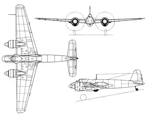 Henschel Hs 129В2 Штурмовик Hs 129В1 Hs 129В1 Размах 142 м Длина 975 - фото 129