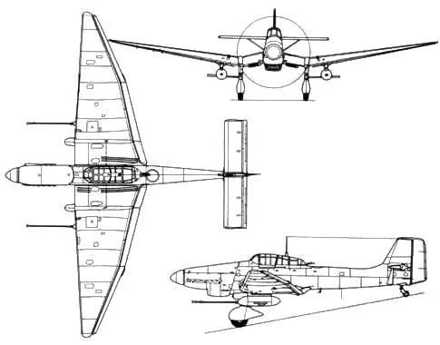 Junkers Ju 87G2 Самолетистребитель танков Ju 87GI на аэродроме - фото 132