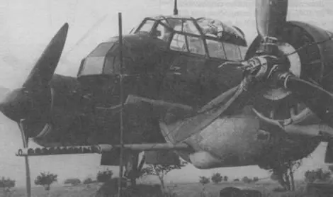 Штурмовик Ju 88Р1 В подфюзеляжном контейнере размещена 75мм пушка Junkers - фото 135
