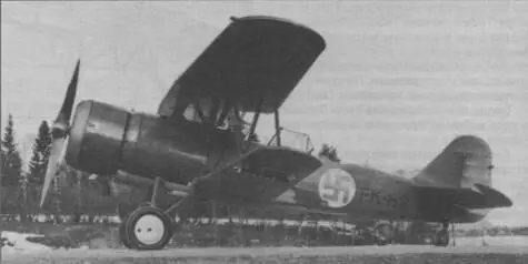 Фоккер СХ финского производства 1939 г Fokker СХ Фоккер СХ Ближний - фото 156