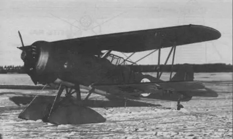 Финский Fokker СХ на лыжах конец 1939 г С апреля 1944 г начали - фото 158