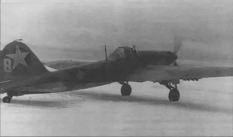 Одноместный штурмовик Ил2 из 174го шап Ленинградский фронт зима 194142 - фото 186