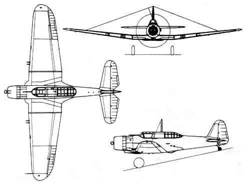 Northrop 8A3N Самолеты семейства 8А состояли на вооружении в США с 1936 г в - фото 216