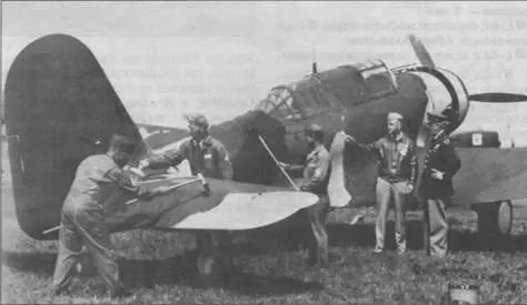 А17А из 95й штурмовой эскадрильи на маневрах 1938 г Выпуск самолетов 8А был - фото 218