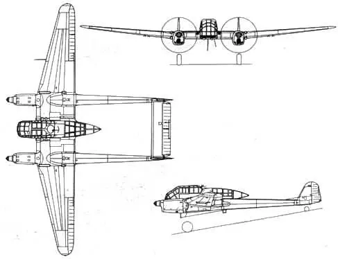 Focke Wulf FW 189 А2 Eule Основные серийные модификации FW189А основной - фото 97