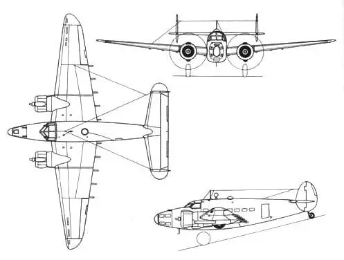 Lockheed Hudson III без вооружения Хадсон использовавшийся как - фото 147