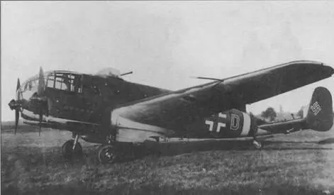 Противопартизанский Si 204Е 1943 г Si 204D Размах 2133 м Длина 1195 м - фото 86