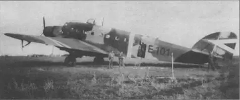Военнотранспортный S 75 венгерских ВВС весна 1941 г SIAI S75 - фото 96