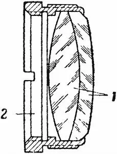 Рис 97Разрез объектива 1 линзы 2 оправа Корпус прицеларис 98 - фото 98