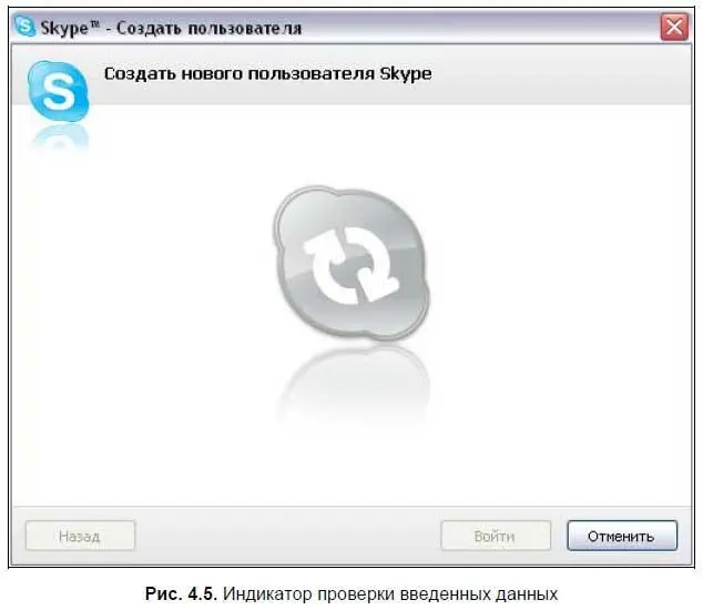 6 В нашем случае было выбрано слишком простое Skypeимя рис 46 Система - фото 112