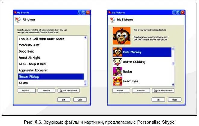 Чтобы воспользоваться Personalise Skype необходимо загрузить самую - фото 193