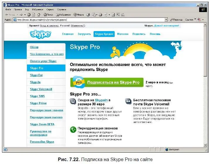 Самоучитель Skype Бесплатная связь через Интернет - изображение 329