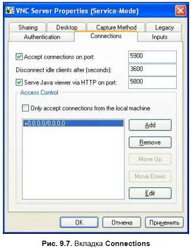 Accept connections on portПринимать соединения на порт аргумент командной - фото 294