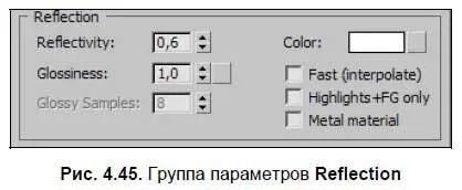 Параметр ReflectivityОтражаемость отвечает за силу отражаемости Чем выше - фото 212