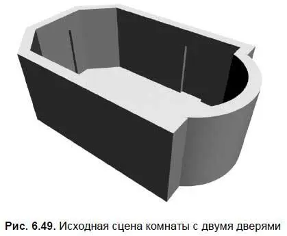2 Выделите модель стен и только стен вызовите квадрупольное меню и выберите - фото 300