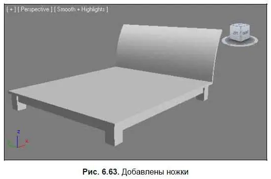 12 Формы деревянных элементов готовы Теперь создадим матрац и подушки Форма - фото 314
