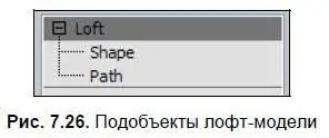 10 Выберите здесь подобъект ShapeСечение Теперь вы находитесь на уровне - фото 350