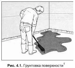 Грунтовка поверхности повышает растекаемость наносимого покрытия предотвращает - фото 28
