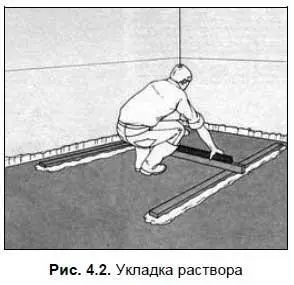 Примечание Уложенный раствор необходимо защищать от быстрого высыхания - фото 29