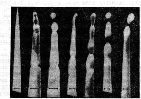 Иглы вольфрама распадающиеся на капли очень напоминают водяные иглы Я - фото 28