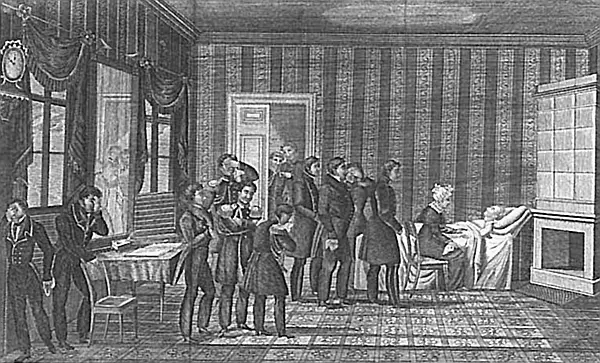 Смерть императора Александра I в Таганроге Гравюра 1825 г Пребывание - фото 172