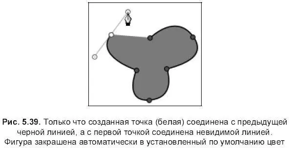 7 Для того чтобы остановить рисование и прочертить линию между первой и - фото 591