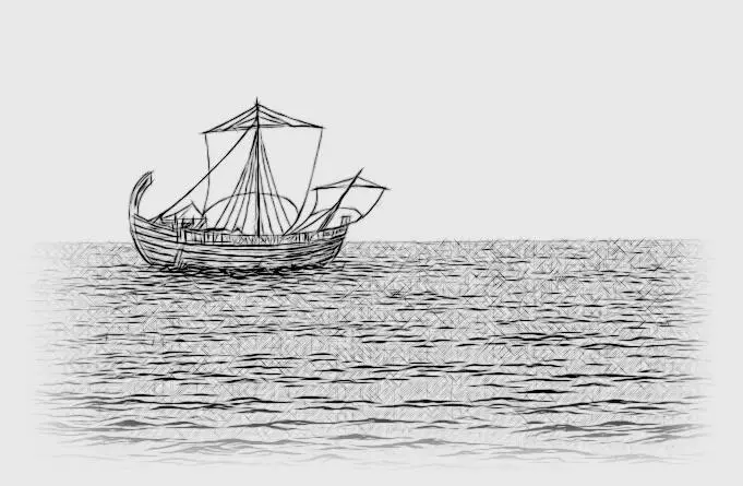 Сейчас на четвертый день в море он мог утверждать что определенно морские - фото 5