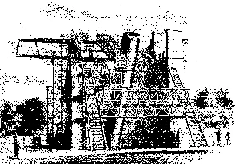 Гигантский телескоп рефлектор Уильяма Парсонса сооруженный в 1845 г - фото 3