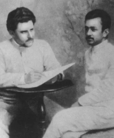 М Волошин и А Пешковский Феодосия 1897 Владимир Соловьёв Фото из архива - фото 6