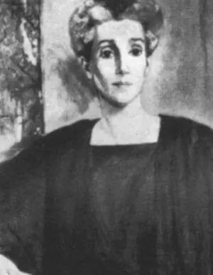 Екатерина Бальмонт Портрет маслом работы М В Сабашниковой 1909 Елизавета - фото 34