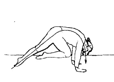 Упражнение Домкрат стопы вместе Приседаем и прижимаем ладони к полу около - фото 29