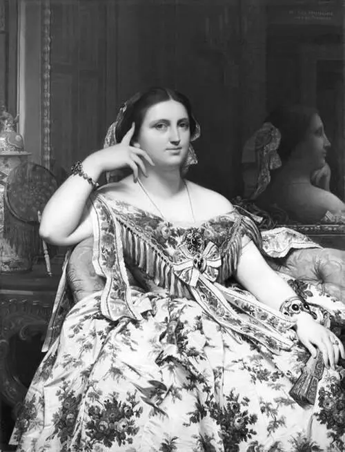 Знаменитый портрет Энгра 1856 г изображающий мадам Муатеье интересен для нас - фото 142