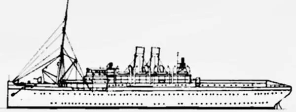 Аэростатоносец Русь Броненосец Князь Суворов Кронштадт 1904 г 8 - фото 215